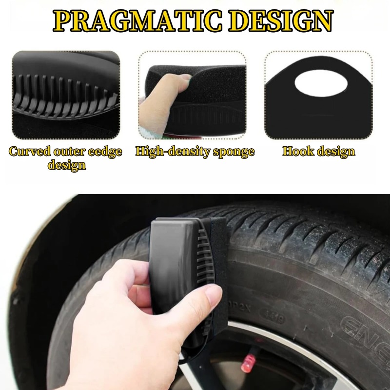 Car Wheel Hub Brush Lidded Pol - Wax Applicator Pad avaliação e preço