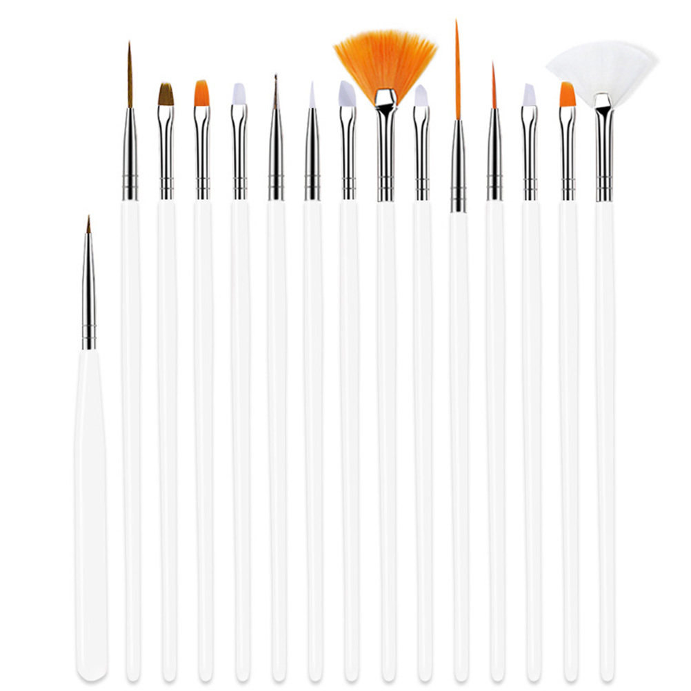 20Pcs Nail Art Pen Brush Set P - Detailing Brush Set avaliação e preço