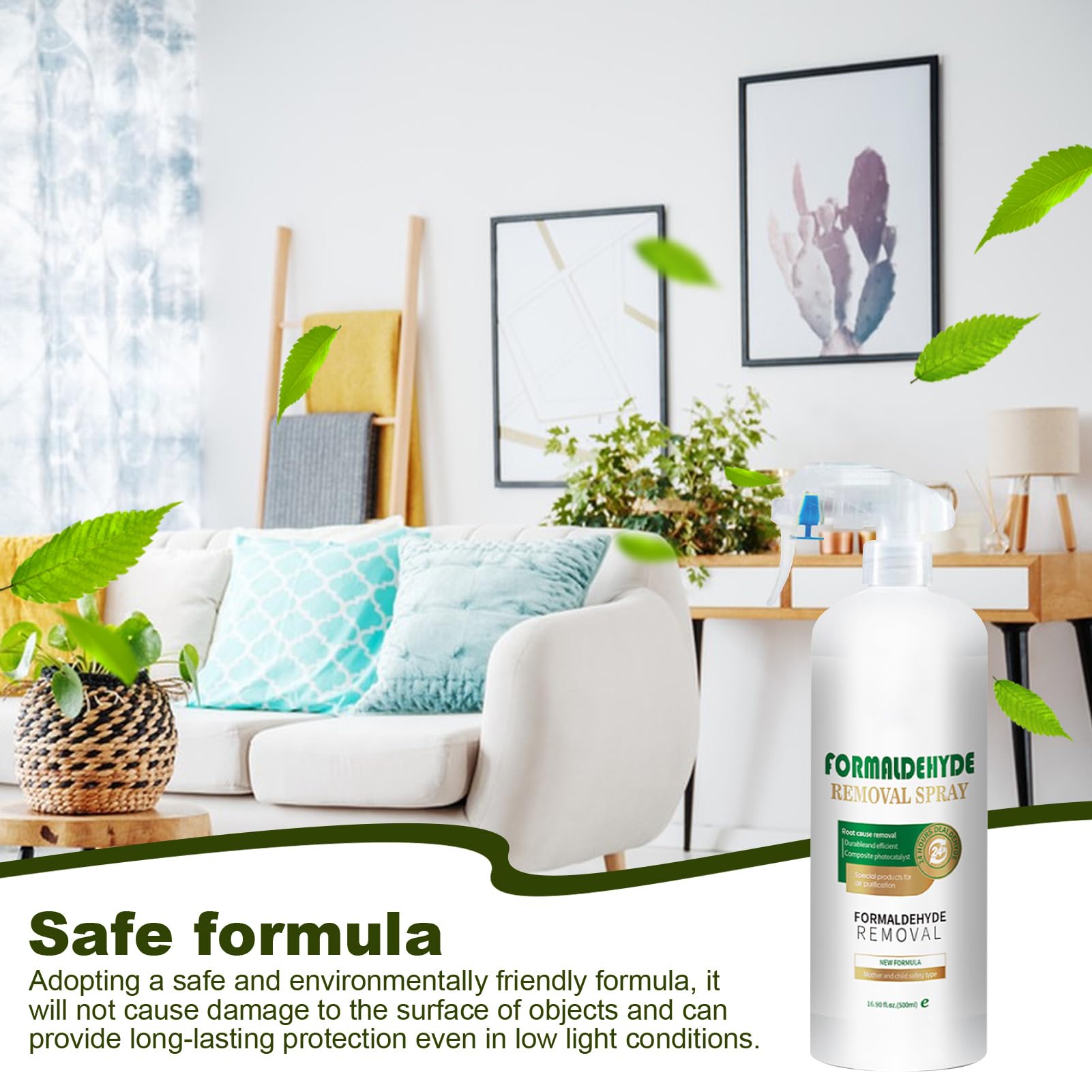 500ml Formaldehyde Spray Effec - Odor Eliminator Car avaliação e preço