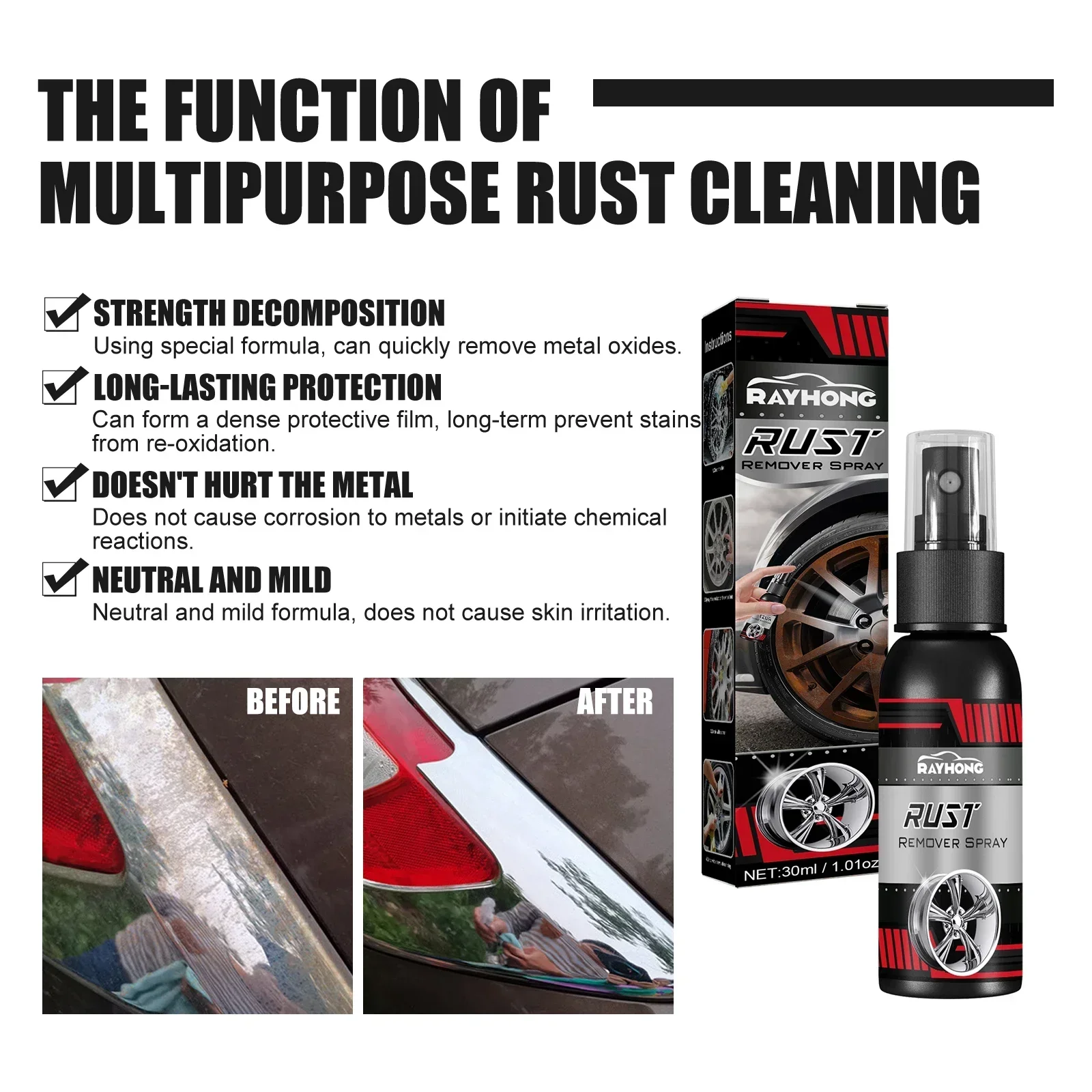 Ultra Powerful Alloy Wheel Rus - Wheel Cleaner Alloy avaliação e preço