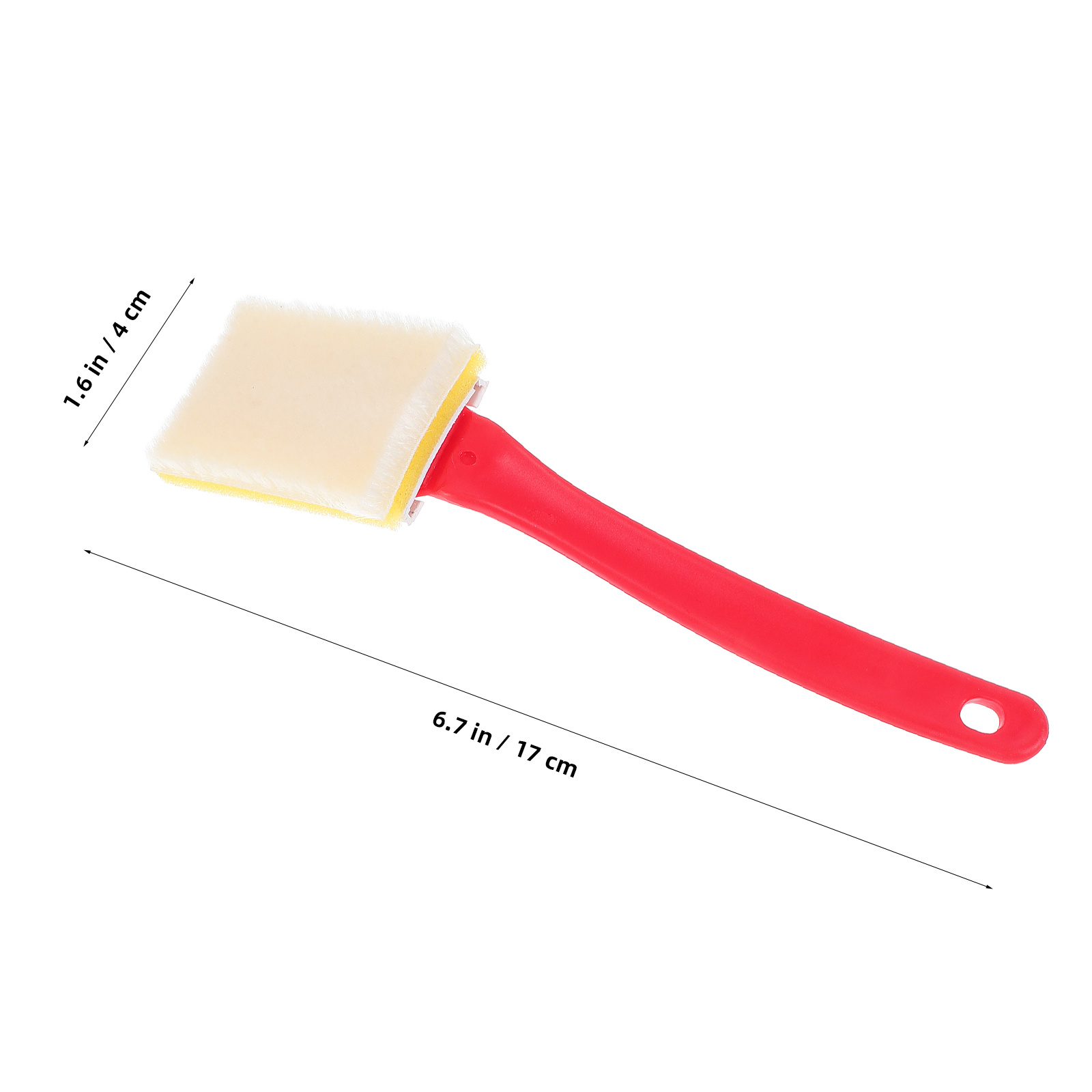Edge Painting Tool Thick Nylon - Wax Applicator Pad avaliação e preço