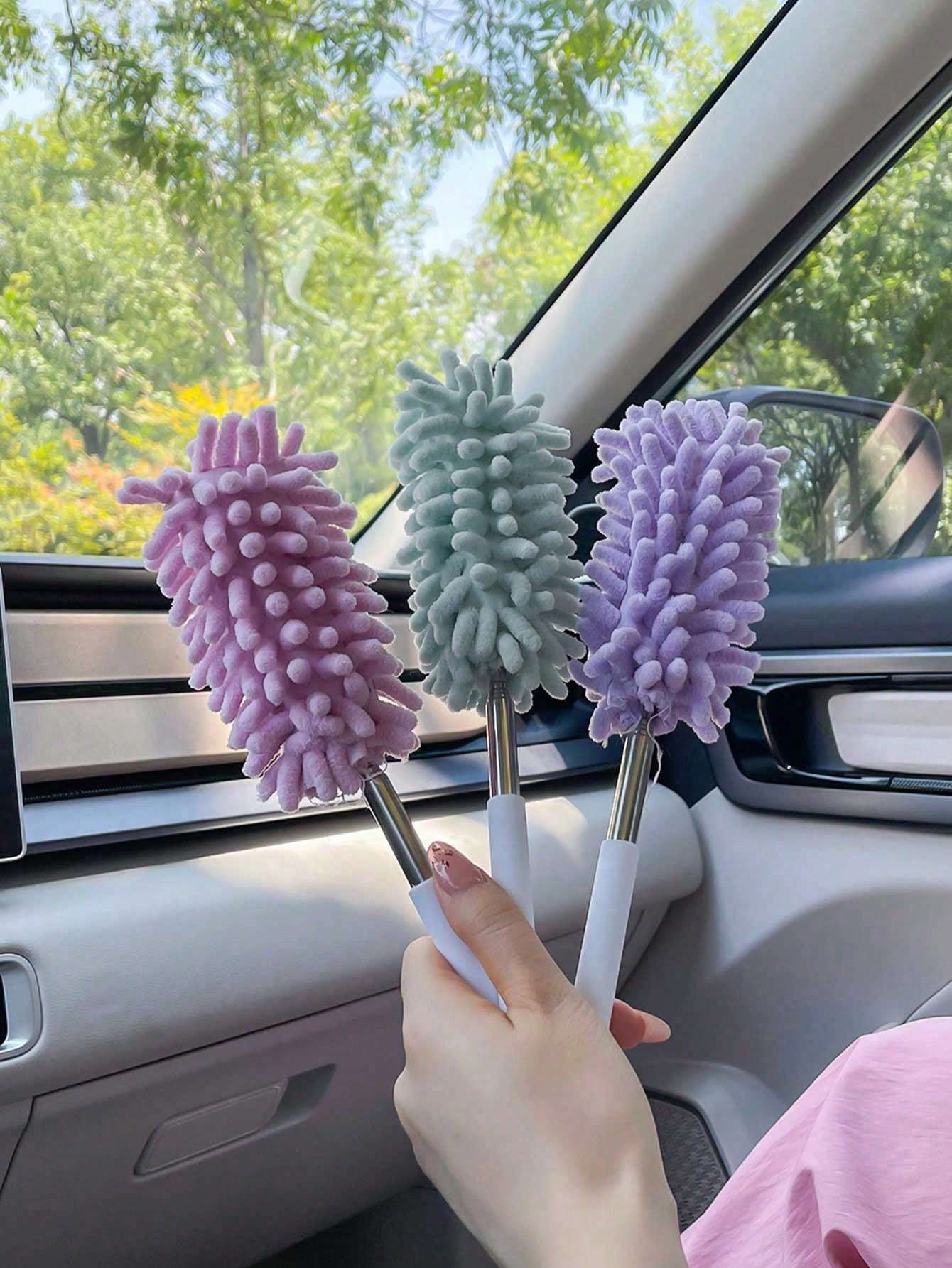 Expandable Anti-Static Duster  - Car Cleaning Brush avaliação e preço