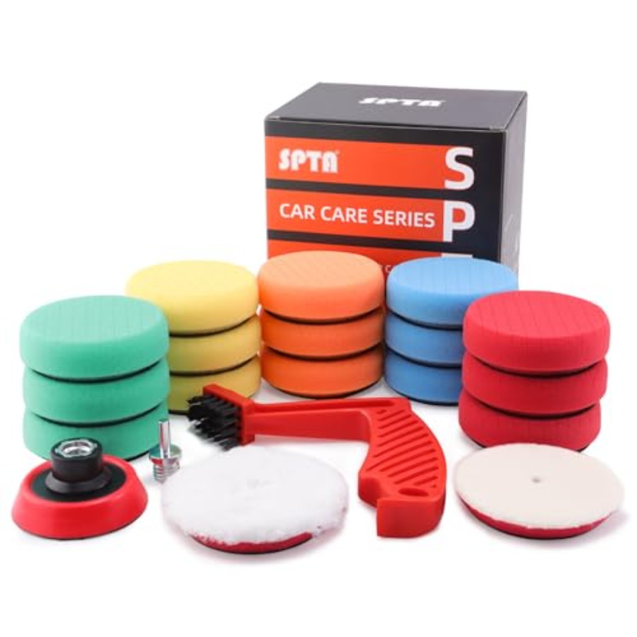 20pcs 3inch 80mm Car Foam Poli - Car Cleaning Brush avaliação e preço