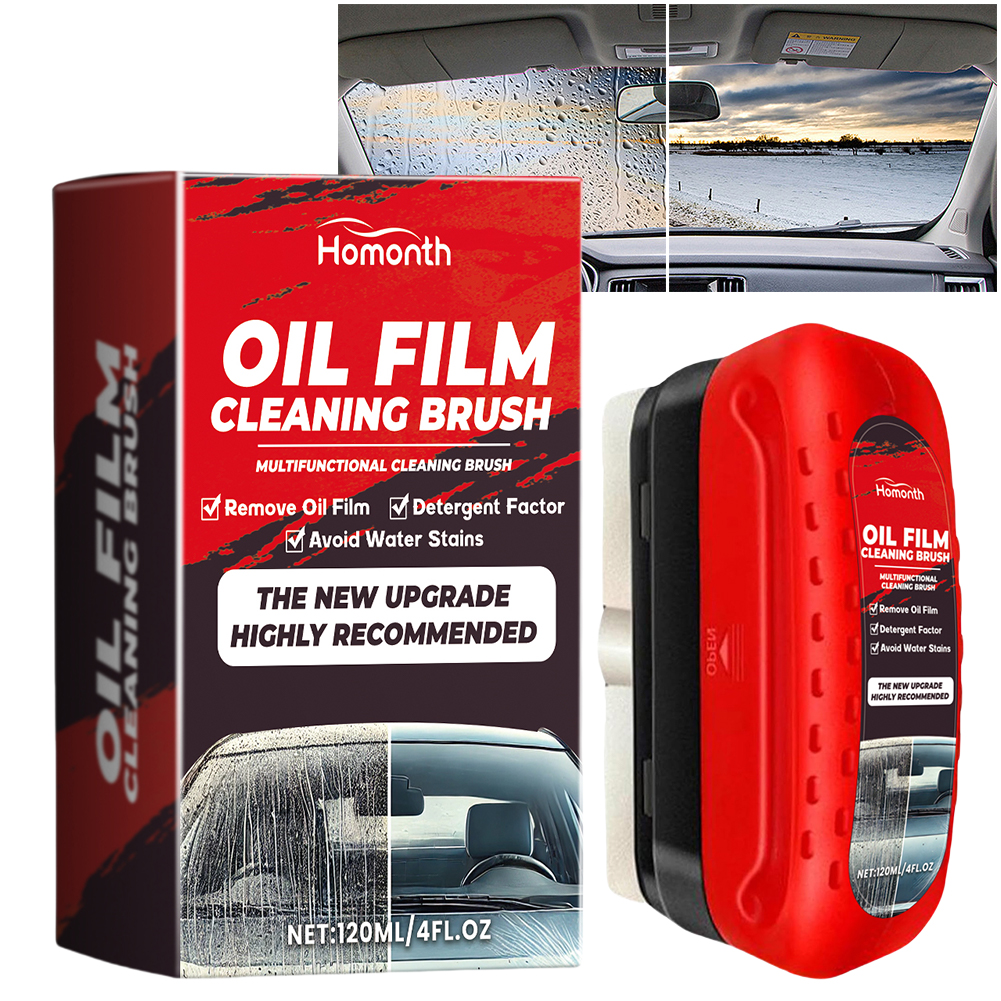 Car Glass Oil Film Remover Gla - Car Cleaning Brush avaliação e preço