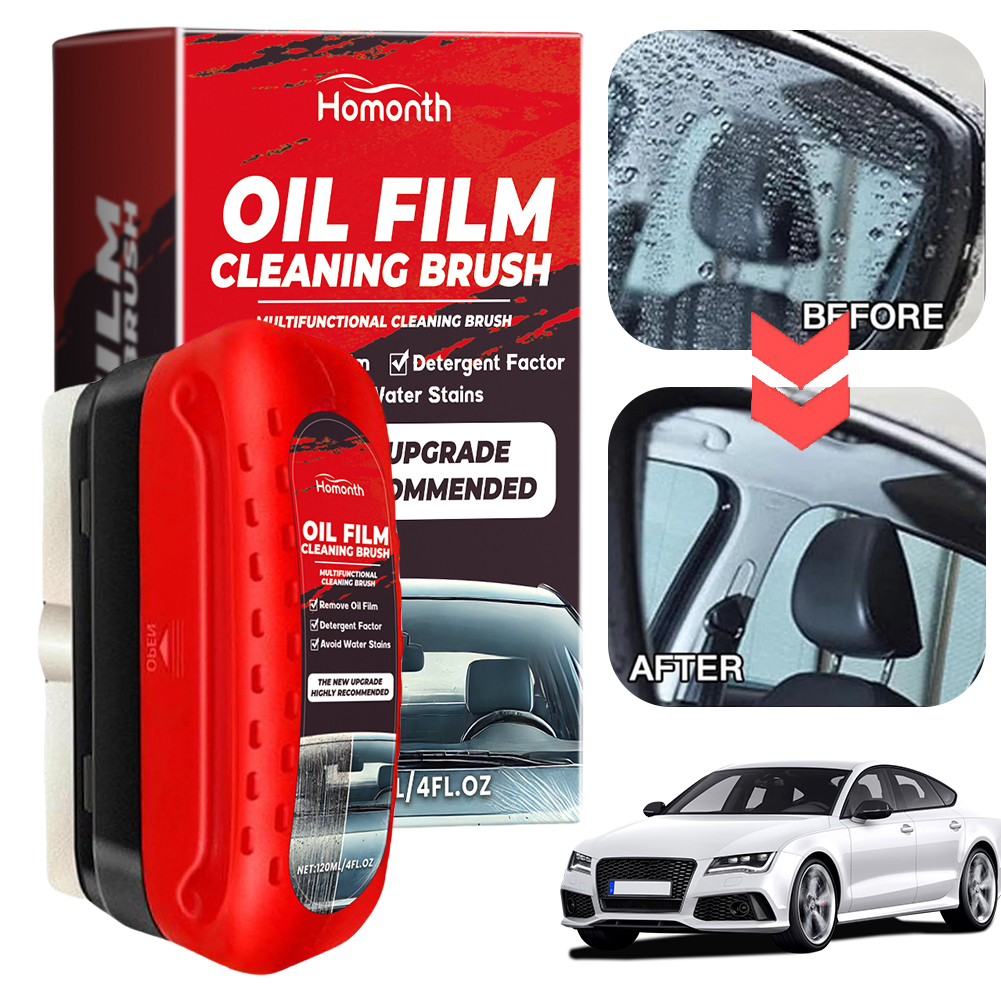 Car Glass Oil Film Remover Gla - Car Cleaning Brush avaliação e preço