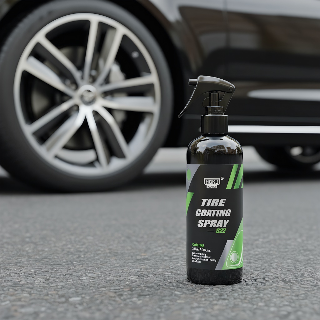 HGKJ S22 Car Tire Gloss Spray, - Tire Shine Spray Sealant avaliação e preço