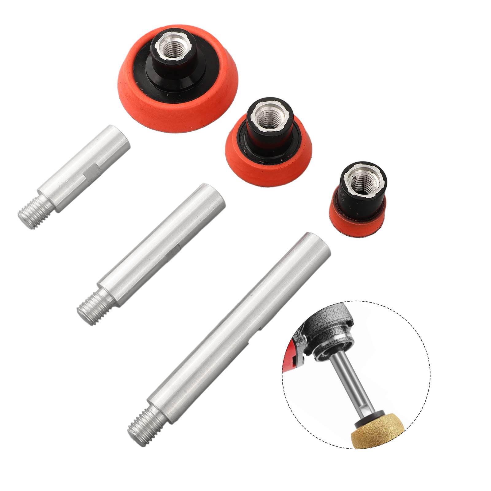 M14 Thread Polisher Extension  - Polish Pad Set Buffer avaliação e preço