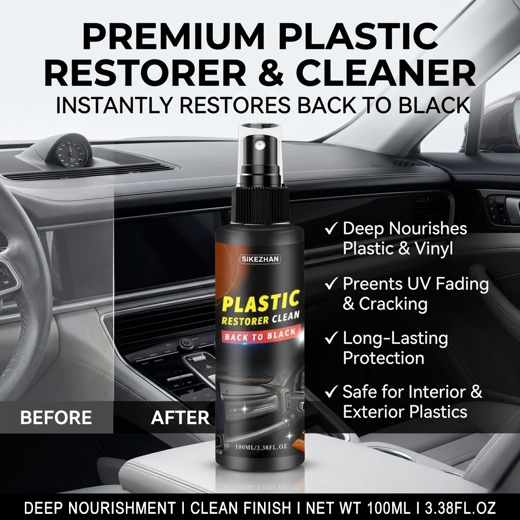 SIKEZHAN Plastic Restorer Clea - Trim Restorer Plastic avaliação e preço