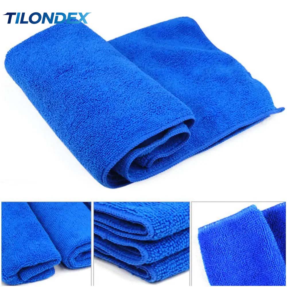2PCS Royal Blue Soft Non-Scrat - Microfiber Towel Detailing avaliação e preço