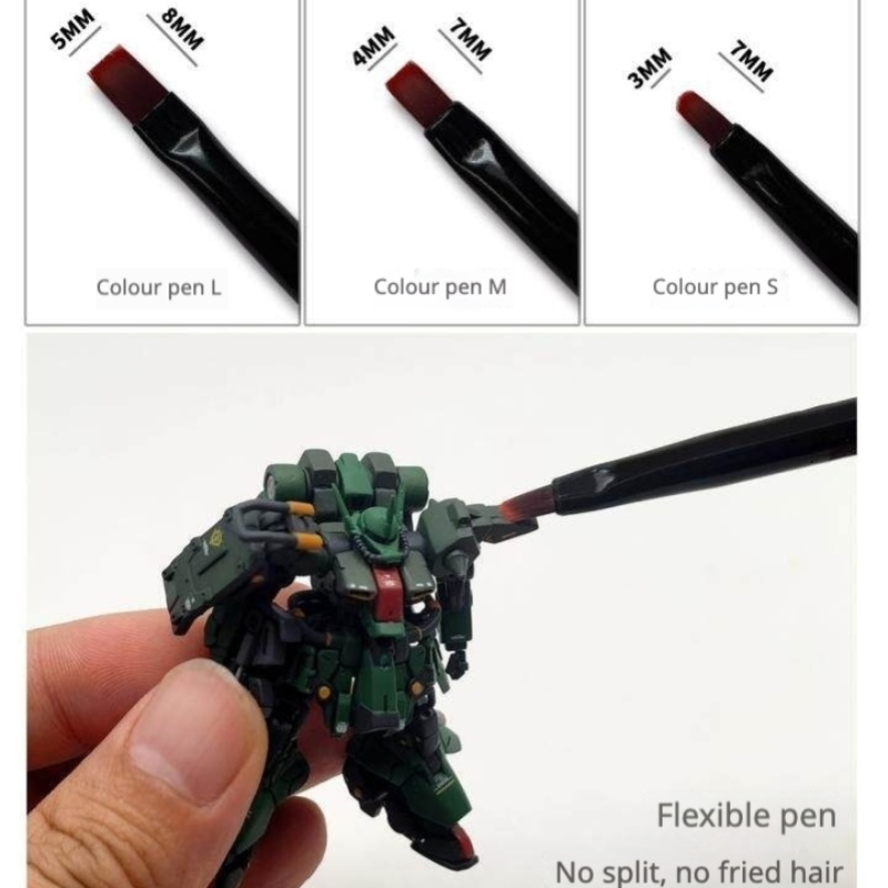 MSWZ MS-063 3-IN-1 Model Hand  - Detailing Brush Set avaliação e preço