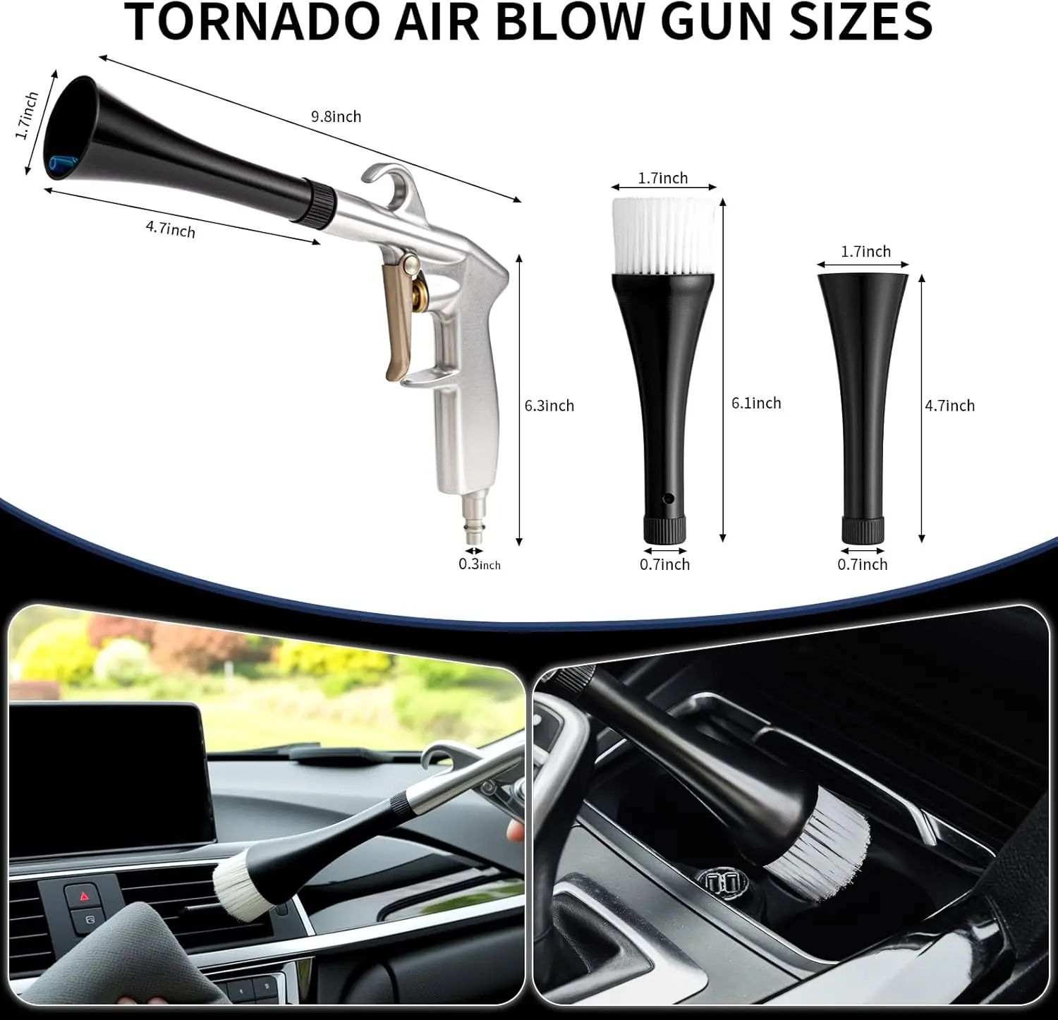 High Pressure Air Blow Gun Pro - Dryer Car Blower avaliação e preço