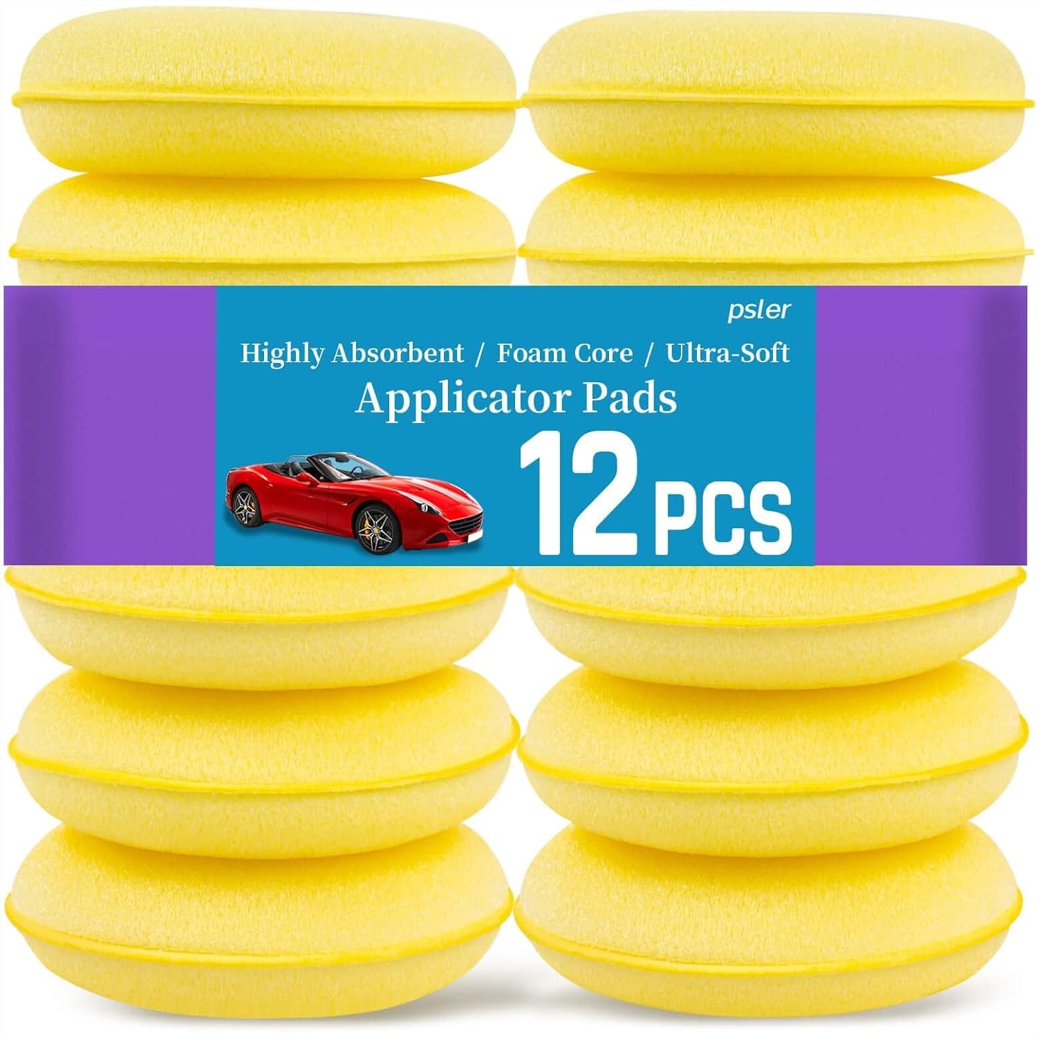Foam Applicator Pads 4 Inch 12 - Wax Applicator Pad avaliação e preço