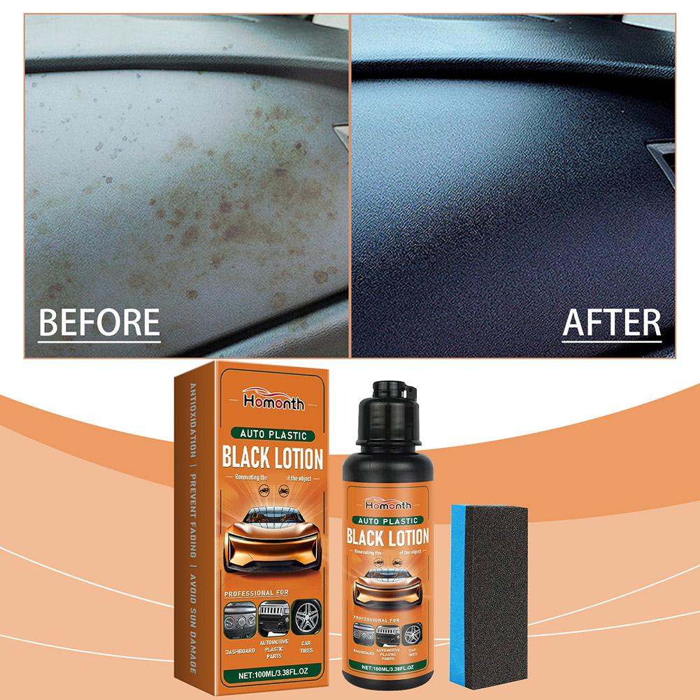 100ml Auto Plastic Black Lotio - Trim Restorer Plastic avaliação e preço