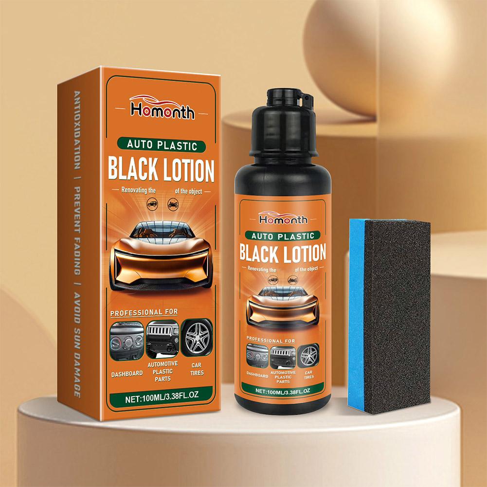 100ml Auto Plastic Black Lotio - Trim Restorer Plastic avaliação e preço