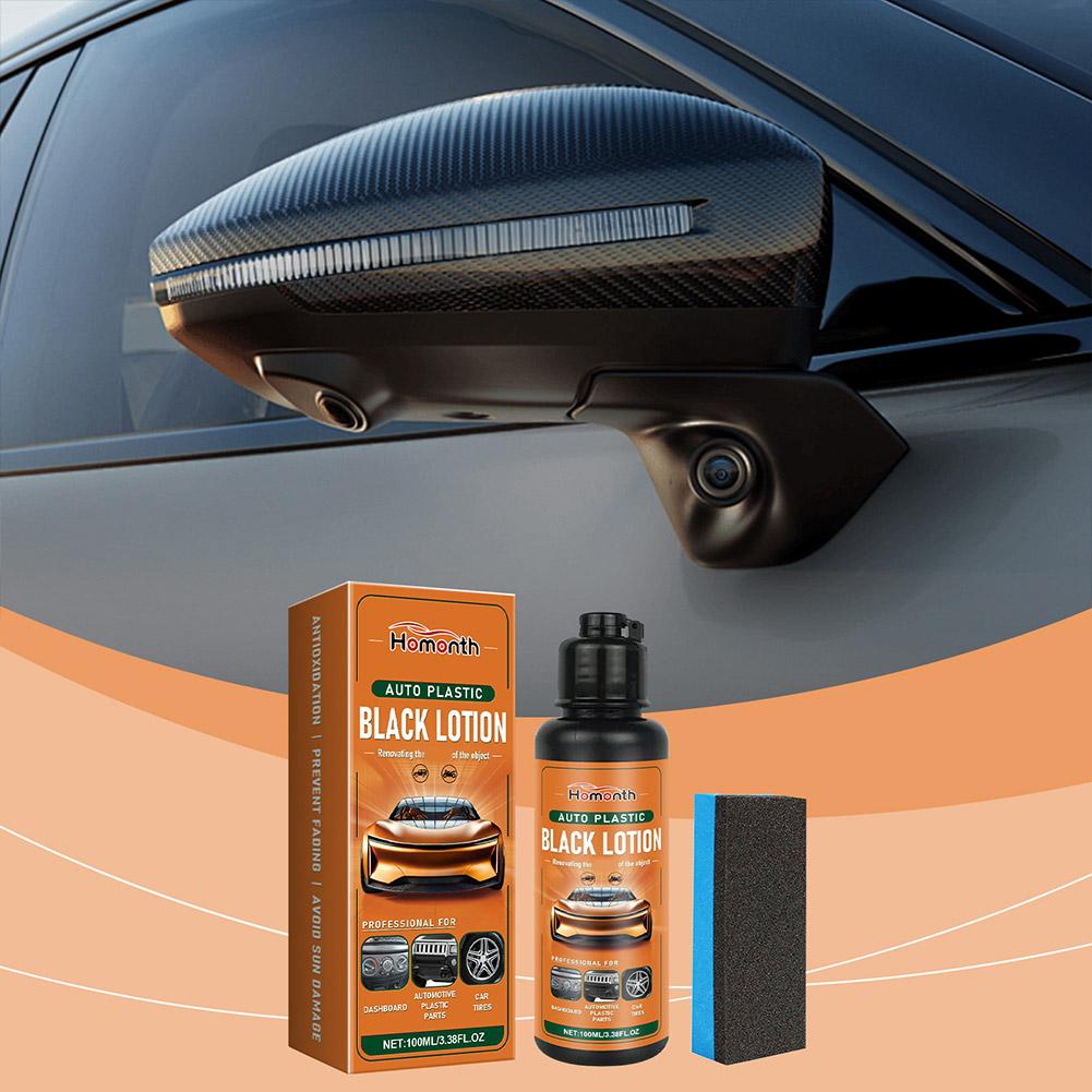 100ml Auto Plastic Black Lotio - Trim Restorer Plastic avaliação e preço