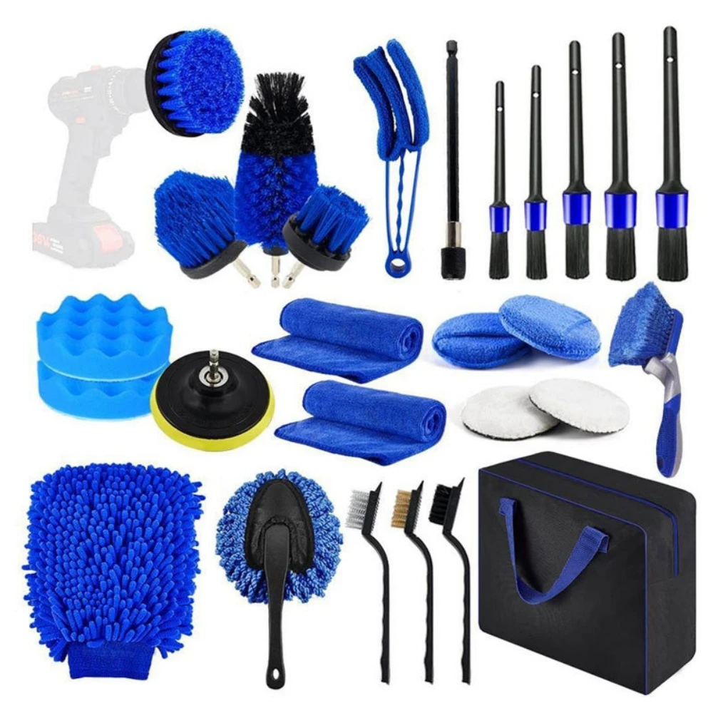 Car Wash Brush Set Detailing B - Dirt Brush Interior avaliação e preço