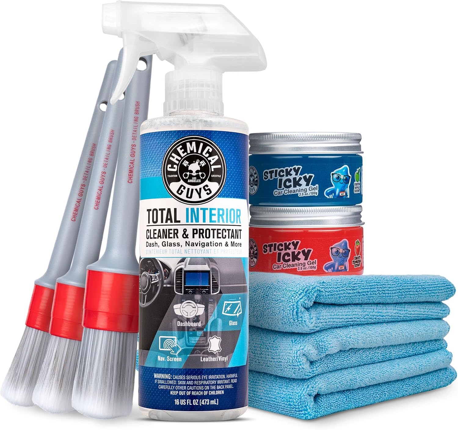 Car Cleaning Kit Interior 9-Pi - Interior Detailing Kit avaliação e preço