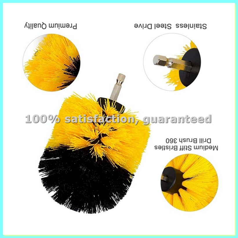 15pcs Electric Floor Scrubber  - Car Cleaning Brush avaliação e preço
