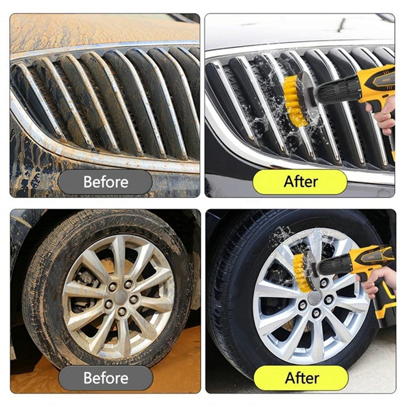 15pcs Electric Floor Scrubber  - Car Cleaning Brush avaliação e preço