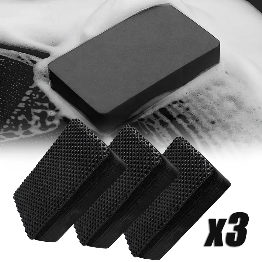 3Pcs Car Clay Bar Pad Sponge B - Clay Bar Lubricant avaliação e preço