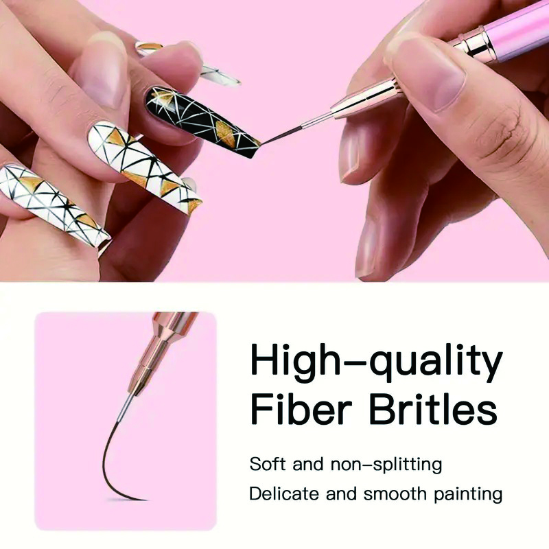 5-Piece Nail Art Pen Set, Ultr - Detailing Brush Set avaliação e preço