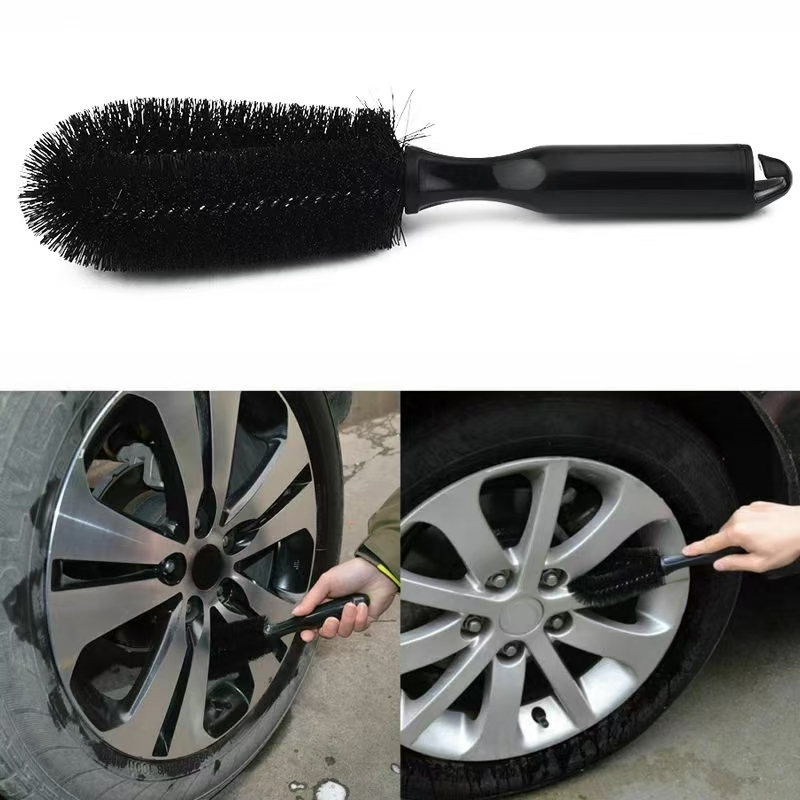 Car Wheel Brush Soft Bristle T - Wheel Cleaner Alloy avaliação e preço