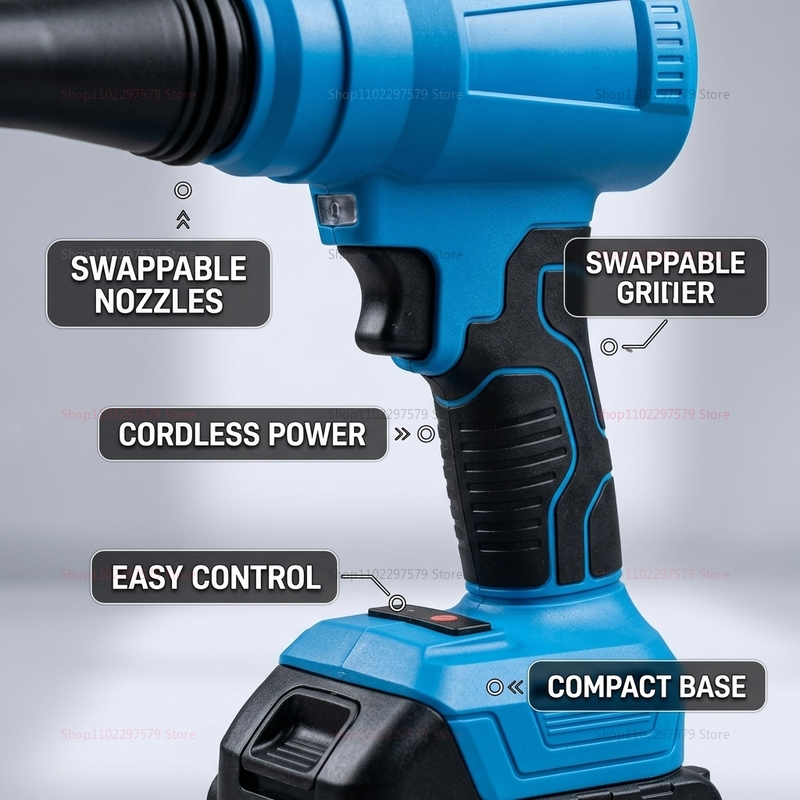 Brushless Turbojet Fan Cordles - Dryer Car Blower avaliação e preço