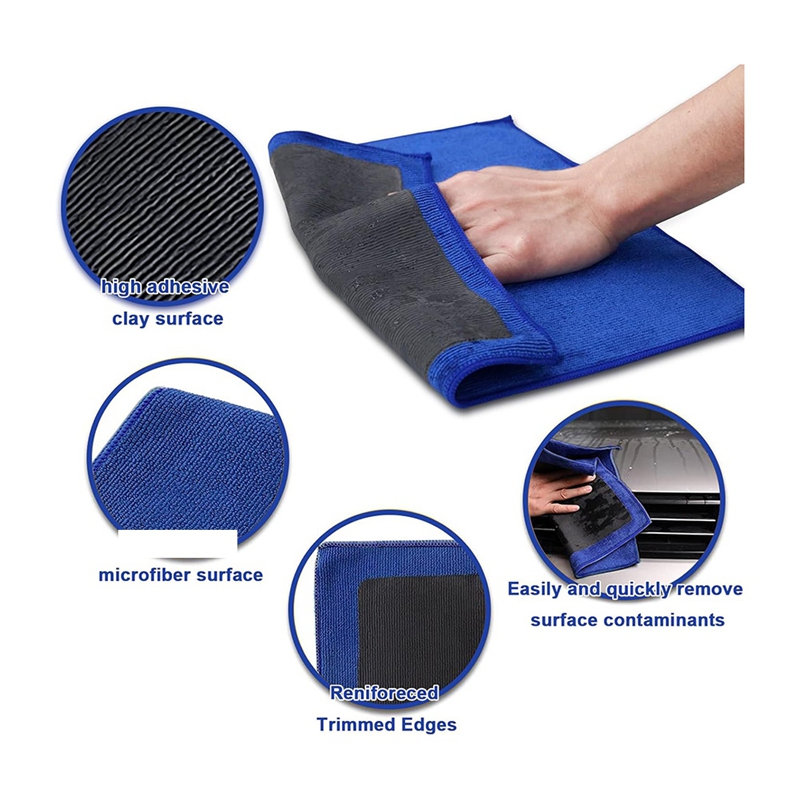 Clay Towel, 2 Pack Clay Towel  - Microfiber Towel Detailing avaliação e preço